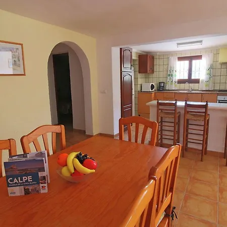 Detached Villa With Private Swimming Pool In Calpe For Families And Groups Villa *